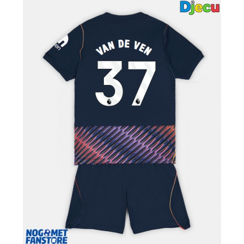 Tottenham Hotspur Micky van de Ven #37 Gostujuci Dres za djecu 2026-27 Kratak Rukav (+ Kratke hlače)